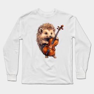 The Hedgehog Violinist Long Sleeve T-Shirt